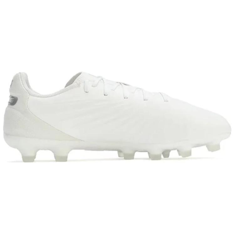 PUMA KING MATCH AG Artificial Ground HG Hard Ground Soccer Shoes Unisex White
