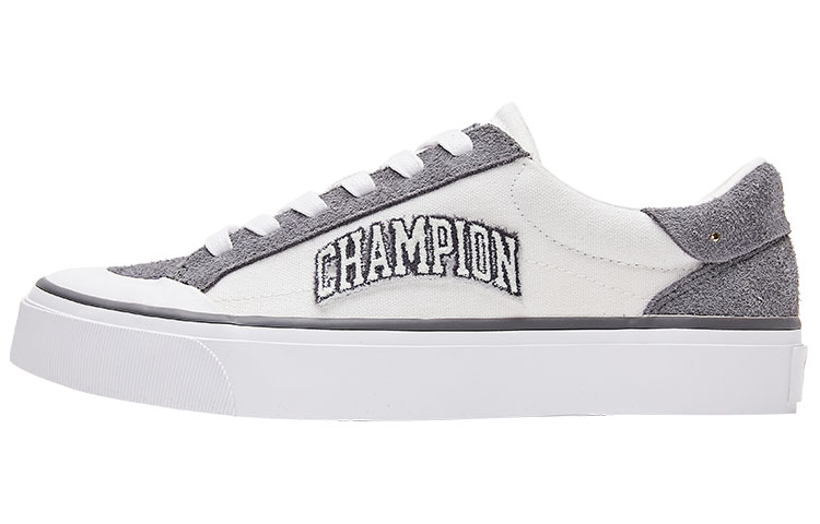 Champion Campus Star 1.0 Campus Collection, Star Shoes Low top Skateboard Shoes Women's Gray White