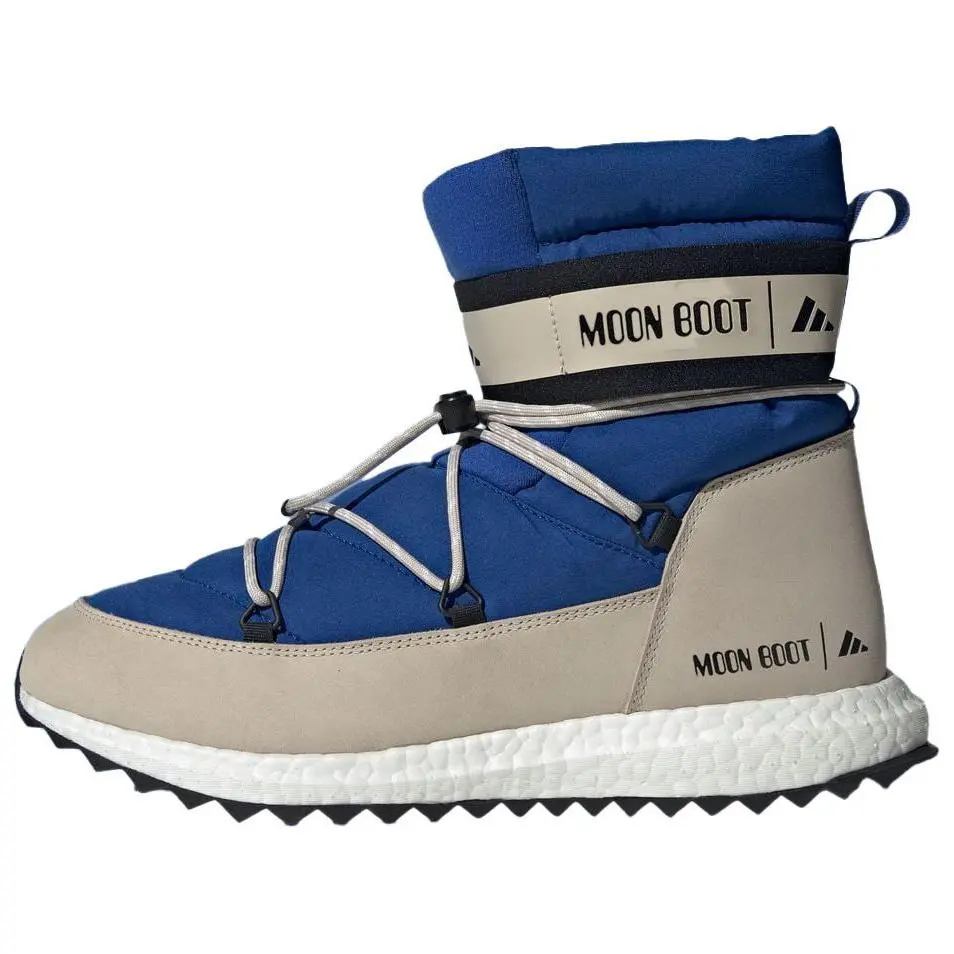 MoonBoost Moon Boot x MoonBoost Adidas High 'Power Blue'