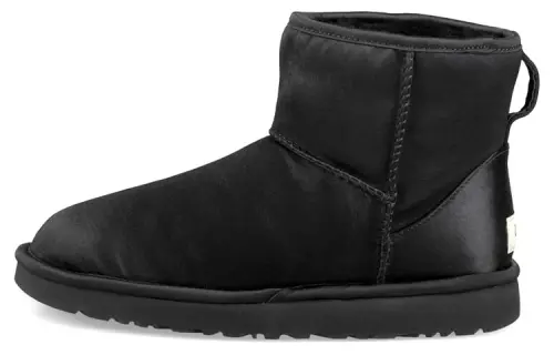 UGG Classic Mini Satin 'Black' Women's