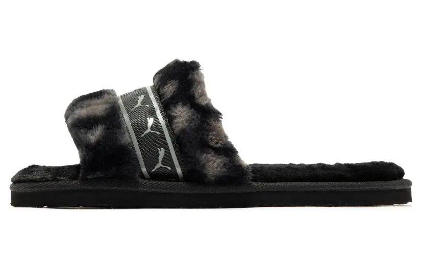 PUMA Fluff Remix Animal Bx 'Black Grey' Women's