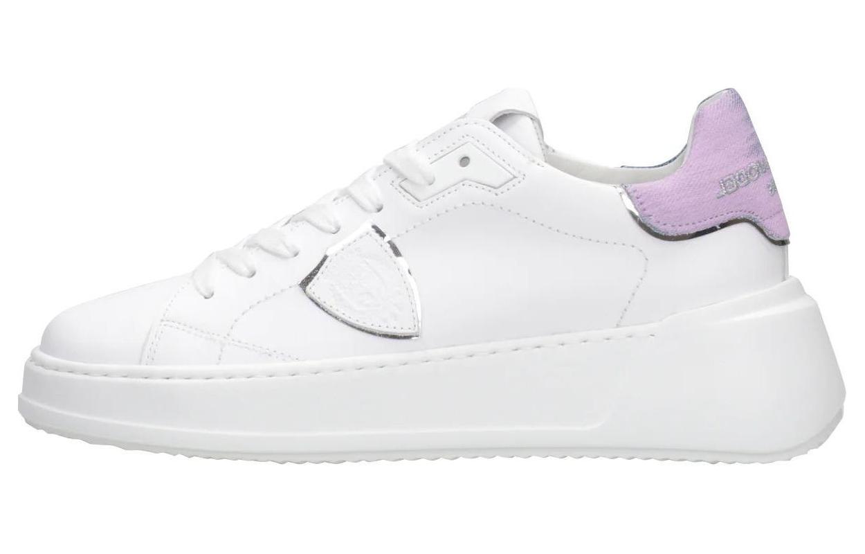 PHILIPPE MODEL Paris Tres Temple Lace-up Sneakers