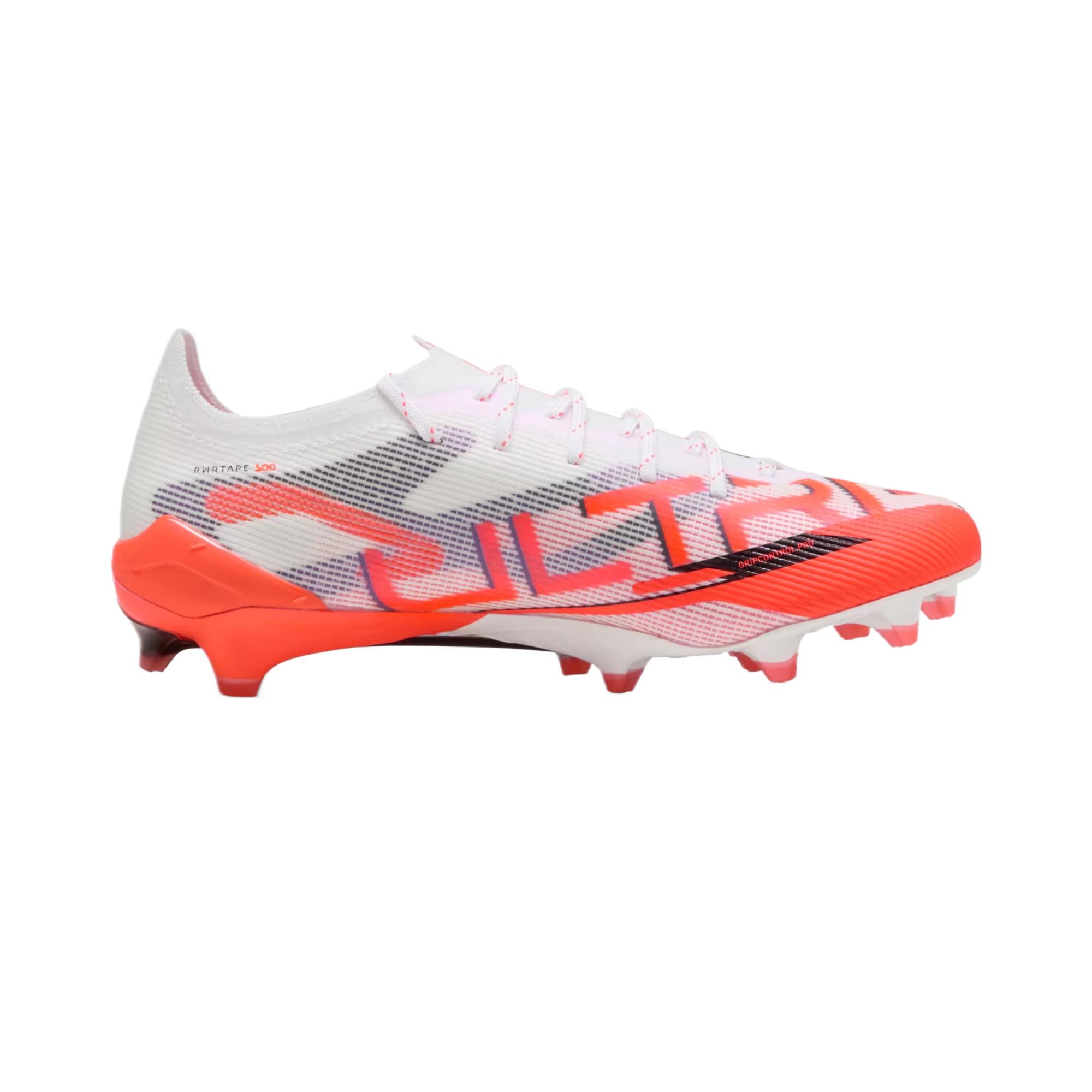 PUMA Ultra 5 Soccer Shoes Women’s White Orange