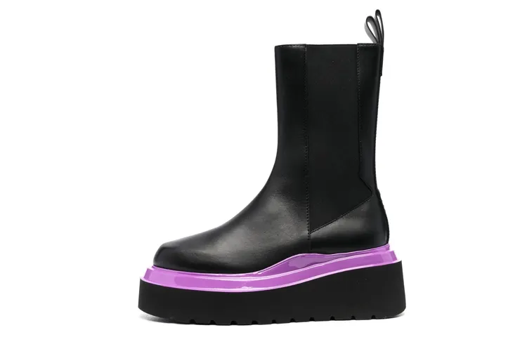 3JUIN Luna Ankle Boots Women's Black