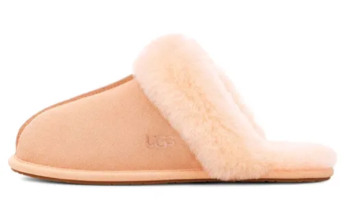 UGG Scuffettte 2 Suede Minimalist Style Casual Slippers Women's Light Pink
