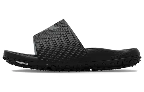 Under Armour Project Rock Slide 'Black Pitch Grey'