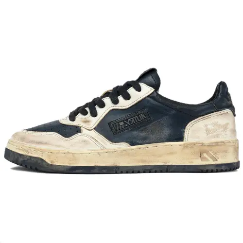 AUTRY Super Vintage Skateboard Shoes Men's Dark Blue