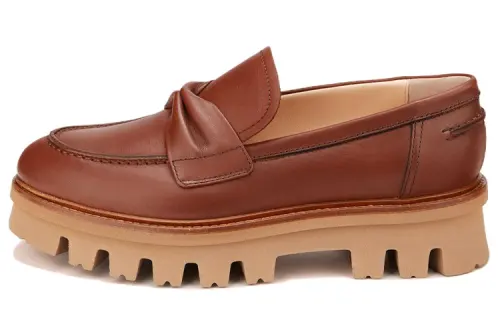 AGL Loafers 3cm Women's Light Brown