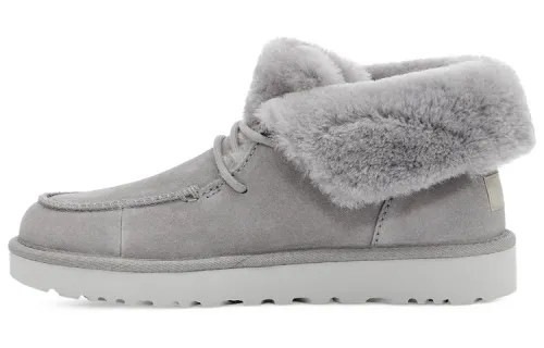 UGG Diara Retro Lacing Fleece Lined Light Grey Women's
