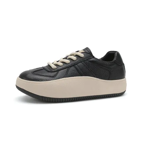 D FUSE SCANDINAVIA Skateboard Shoes Women's Low Top Black