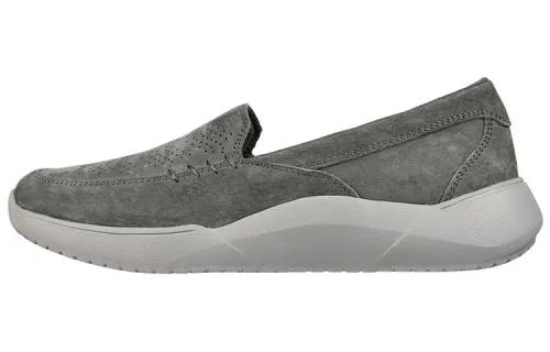 Skechers Relaxed Fit Casual Shoes Women's Low Top Charcoal Gray