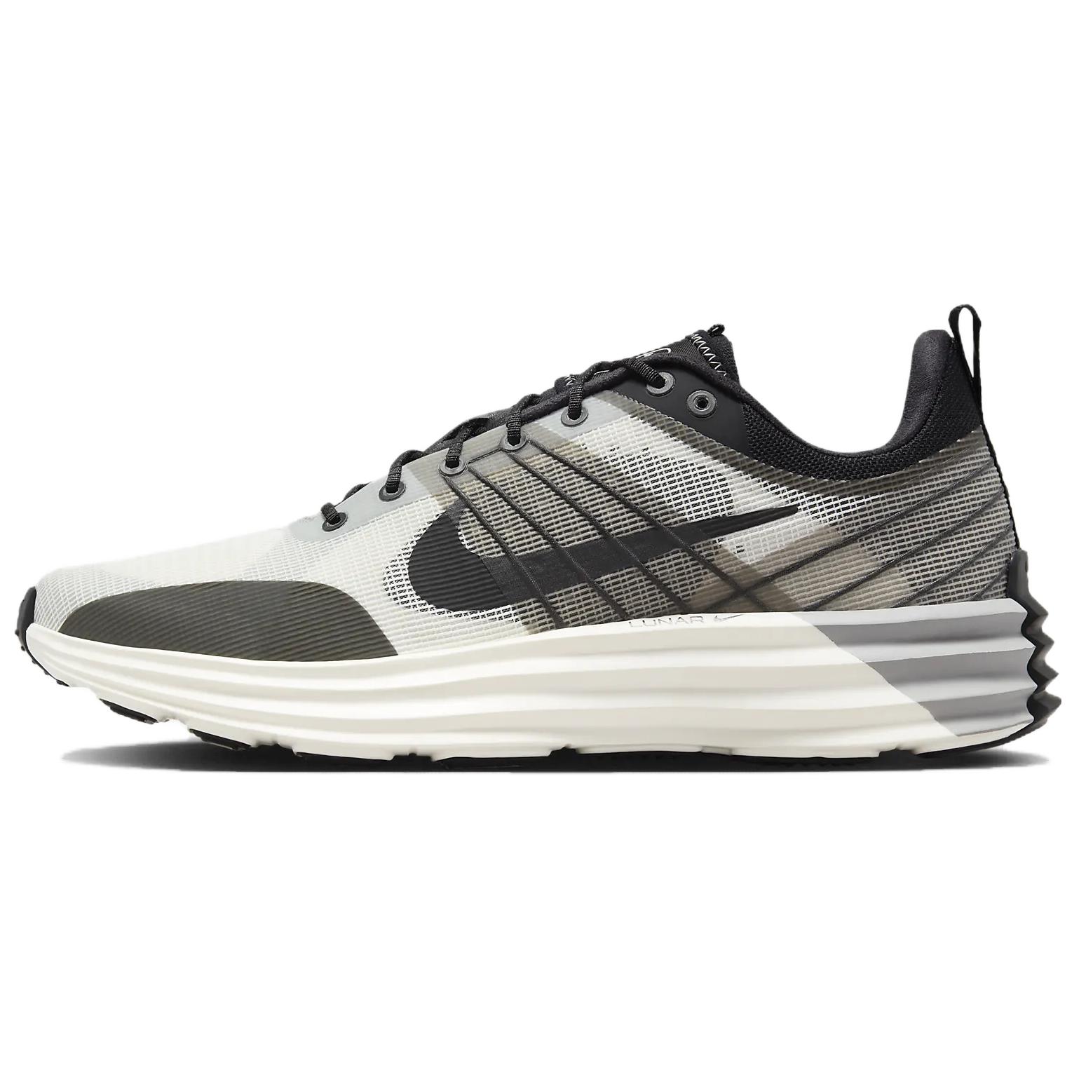 Мужские кроссовки Nike Nike Lunar Roam (бело-коричневые)