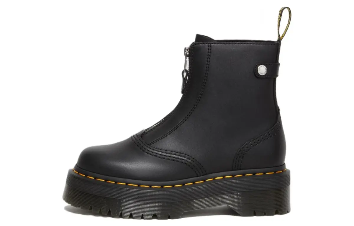 Jetta Wmns Dr.Martens Zip Platform Boot 'Black' Women's
