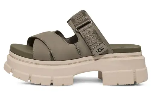 UGG Fabric Stylish Sandal Women's Moss Green