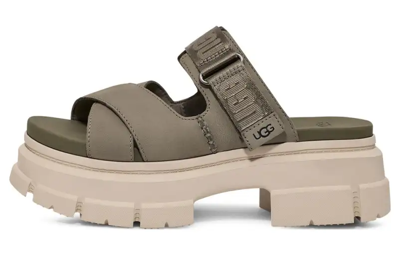 UGG Fabric Stylish Sandal Women's Moss Green