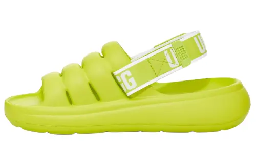 UGG Fluff You Plastic Stylish Sandal Women's Green