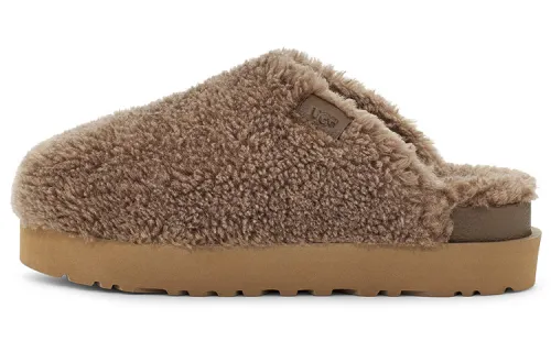 UGG Eco Friendly Recycled Collection Fabric Stylish Sandal Women's Walnut Wood Color