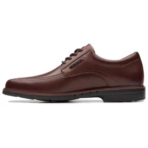 Clarks Leather Casual Shoes Men's Rosewood