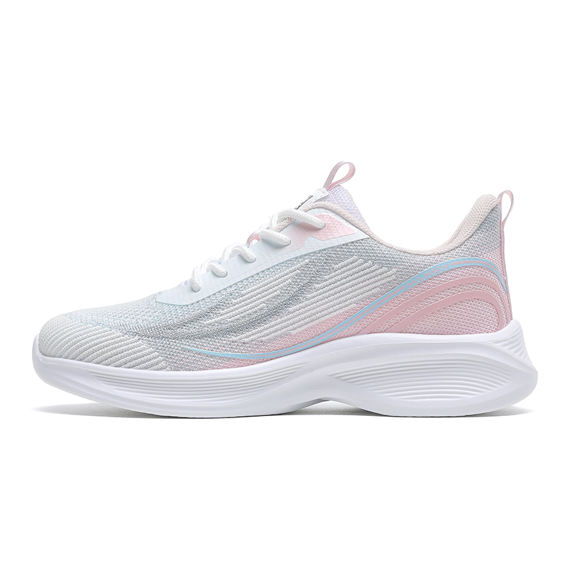 Mulinsen Running Shoes Women’s Low Top Pink Blue/Black