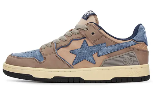 A BATHING APE Sk8 Sta 'Grey Blue'