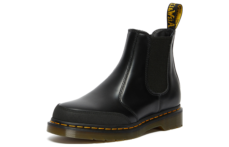 Dr. Martens 2976 Guard Panel Leather Chelsea Boots 'Black'