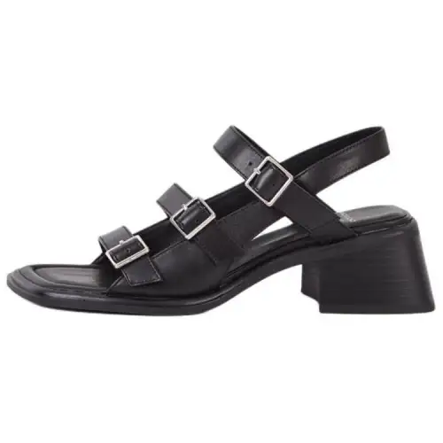 VAGABOND SHOEMAKERS Leather One Strap Sandals Women's Black