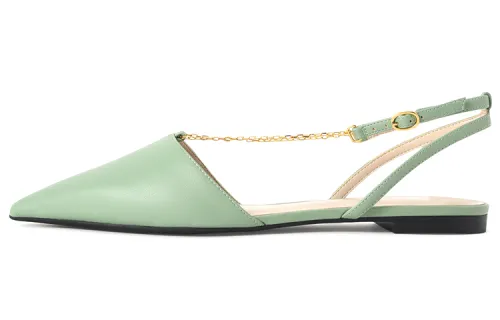 CHARLES&KEITH Women's Casual Shoes Women's Low Top Green
