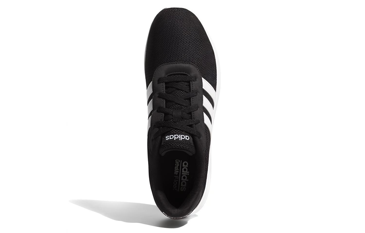 Кроссовки adidas neo Lite Racer (черно-белые) — фото 5