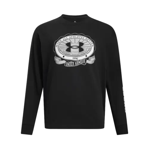 Under Armour Crest Sweatshirt Men's Black