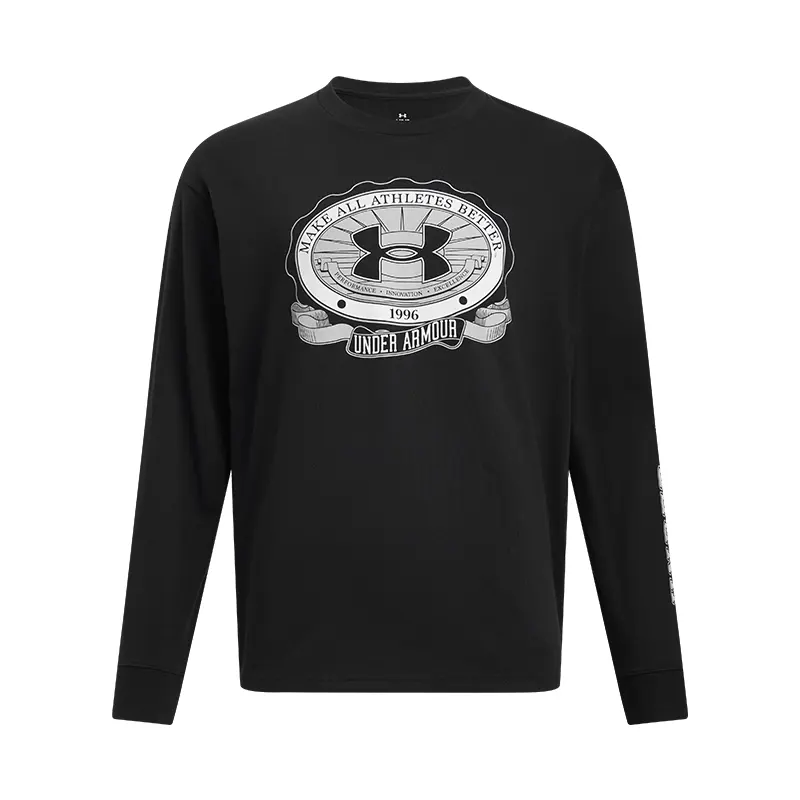 Under Armour Crest Sweatshirt Men's Black