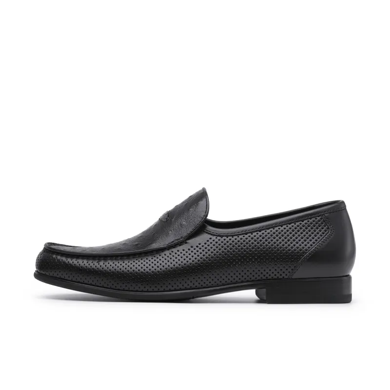 Chrisdien Deny Cow Leather Dress Shoes Men's Black