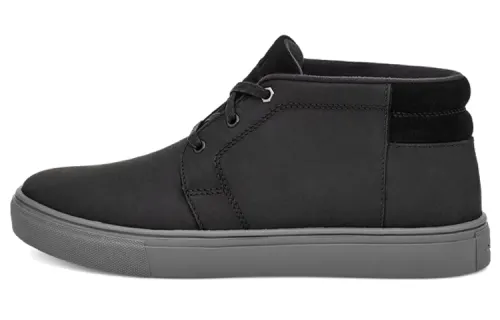 UGG Skateboard Shoes Men's Mid Top Black