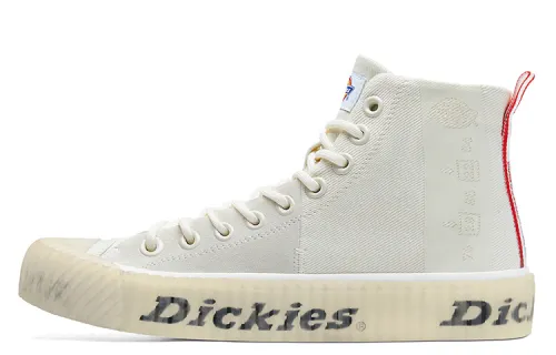 Dickies Canvas Shoes Unisex High Top Beige