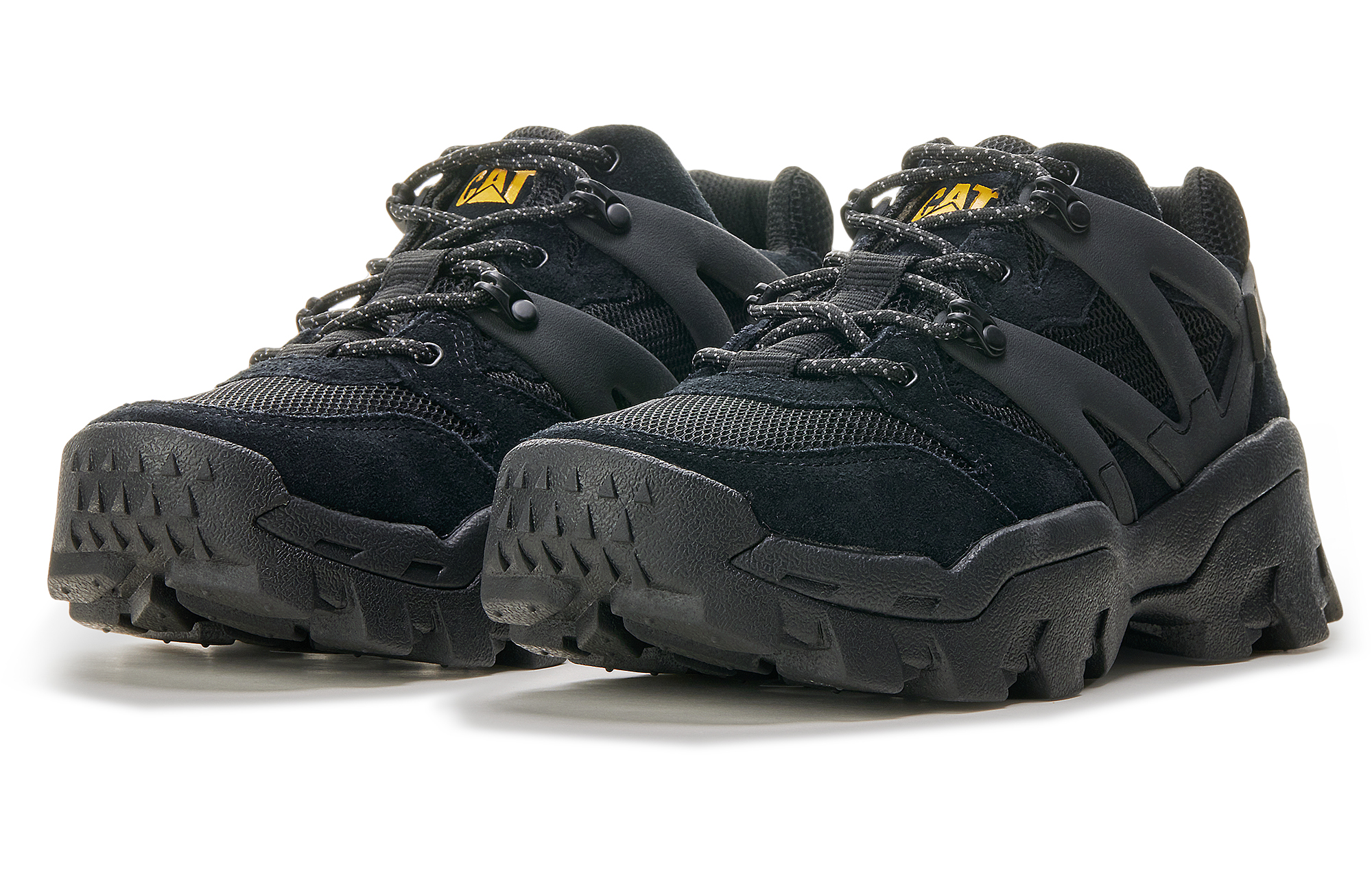 CAT REACTOR Collection Low top Mountaineering Shoes Unisex Black