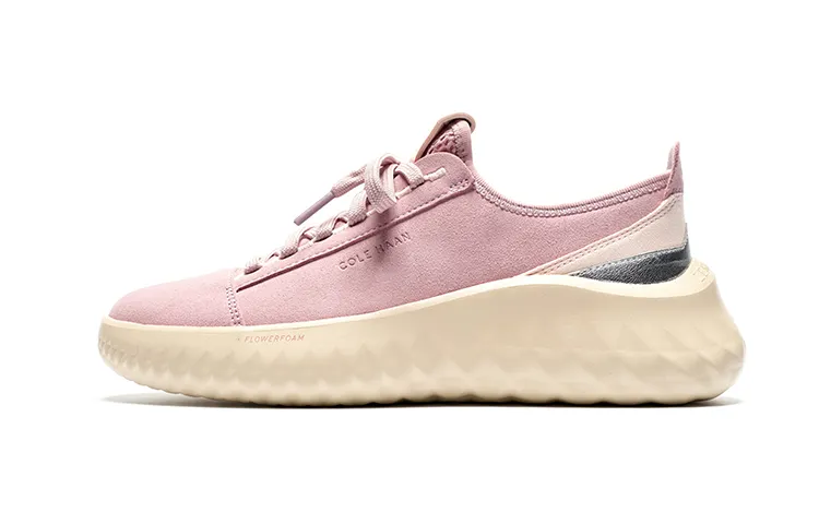 COLE HAAN Pu Height Increasing Low top Casual Shoes Women's Fuchsia