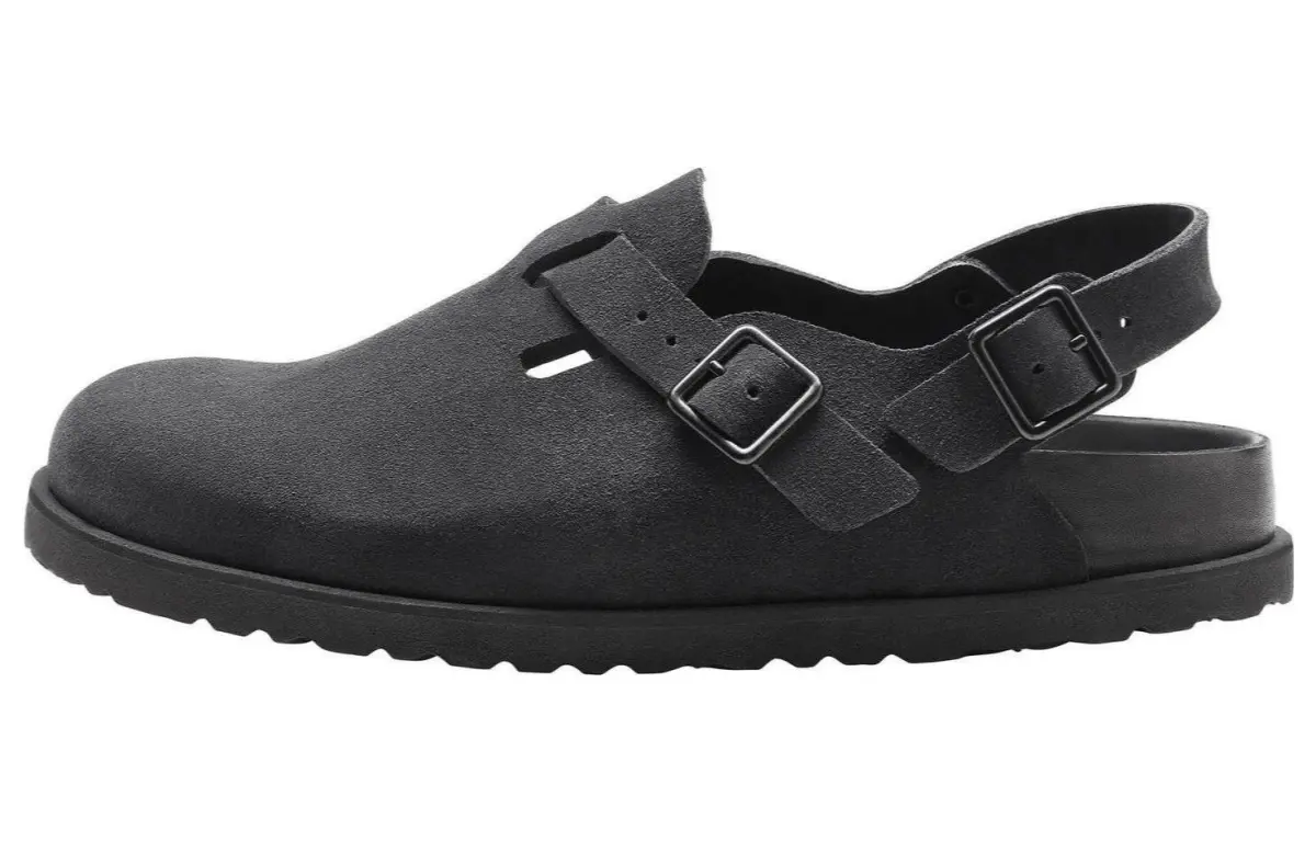 Birkenstock 1774 LV Tokio Suede Sandals 'Black'