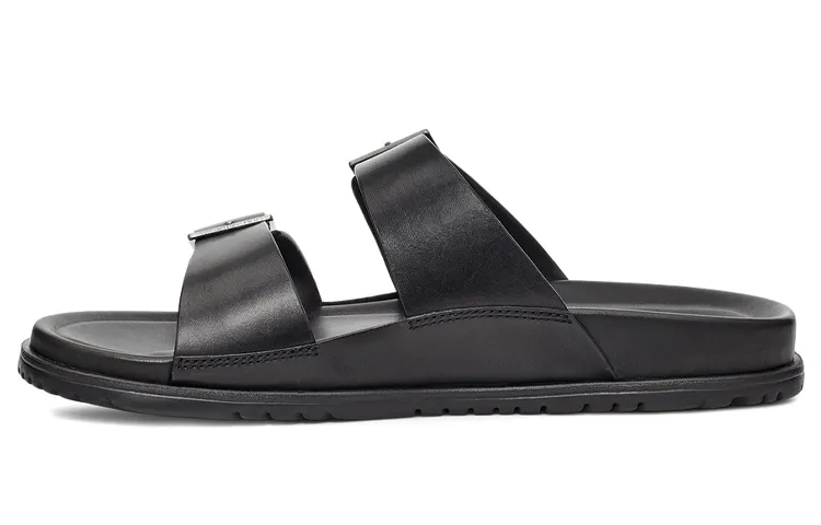 UGG Wainscott Buckle Slide Slipper Red