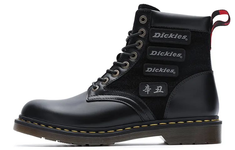 Dickies Combat Boots Unisex Black