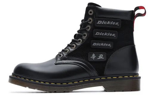 Dickies Combat Boots Unisex Black
