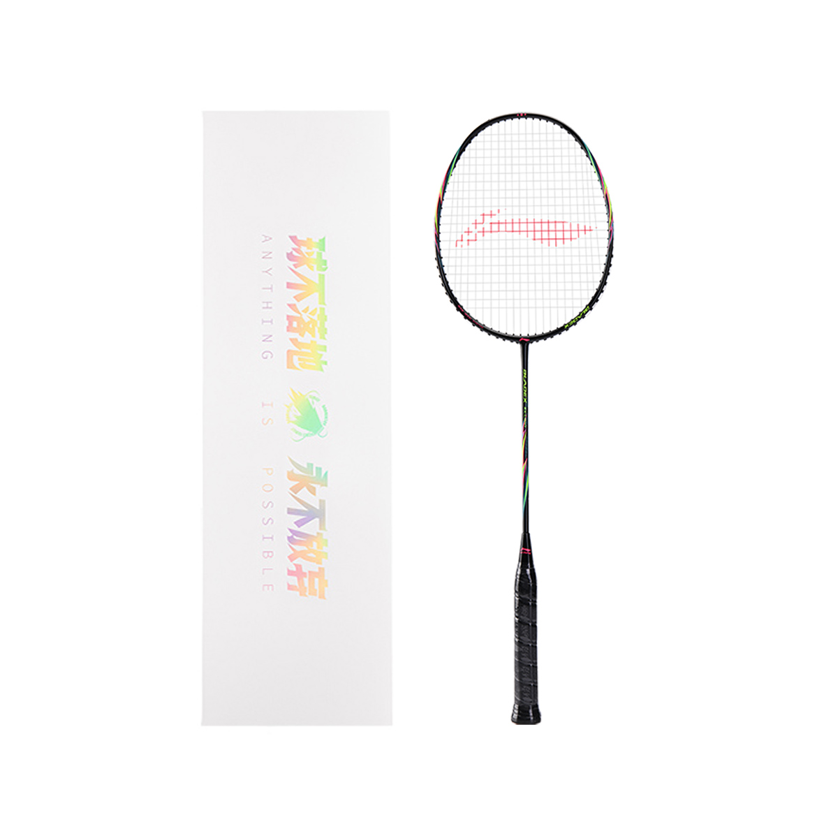 Li Ning Blade Shadow EX Sharp Arrow Full Carbon Badminton Rackets Control Type All around Defense Entry level Unisex 5U