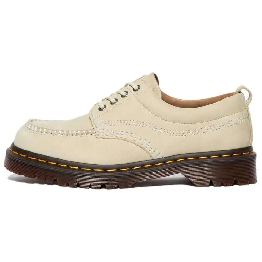 Dr.Martens LOWELL Leather Low top Casual Shoes Unisex Camel