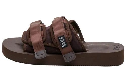 Suicoke Slip Resistant Antibacterial Slide Slippers Men's Brown