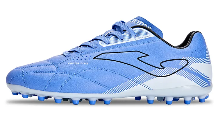 Joma Comfortable And Trendy MG Multi Ground Slip Resistant Abrasion Resistant Soccer Shoes Men's Blue