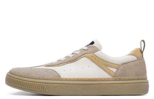 Dickies Microfiber Leather Low top Skateboard Shoes Men's Beige