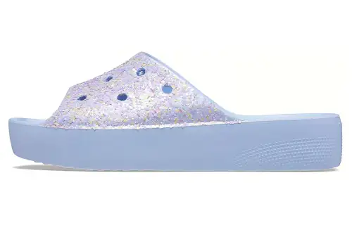 Crocs Slide Slippers Women's Light Blue