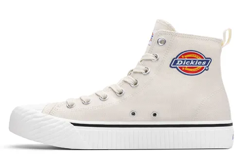 Dickies Canvas Shoes Unisex High Top Beige