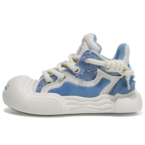 DoraemonA Open Ended Chunky Shoes Low top Skateboard Shoes Women's