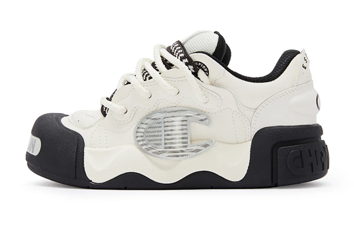 Champion AutoSkate V1 Low top Skateboard Shoes Men's Black White