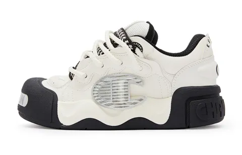 Champion AutoSkate V1 Low top Skateboard Shoes Men's Black White