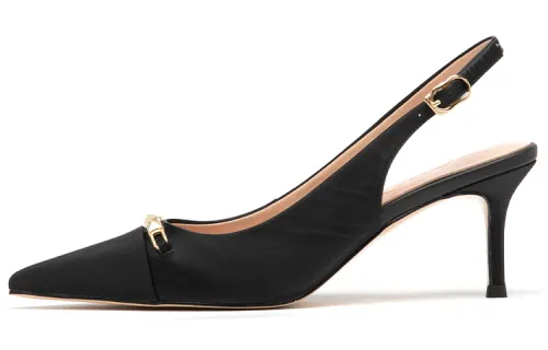 PACO GIL High Heels Women's Low Top Black